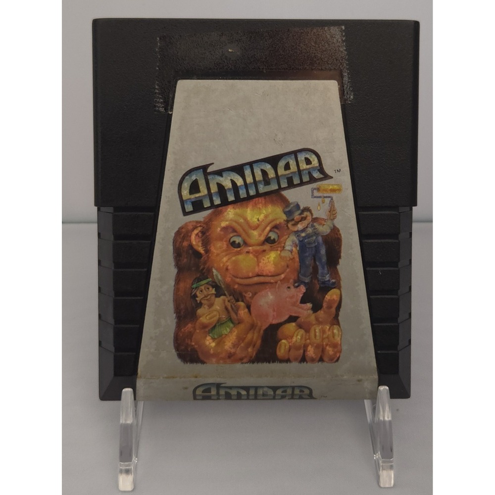 Amidar‎ - Atari 2600 - 1982 - OEM Game Cartridge - Parker Brothers - Tested